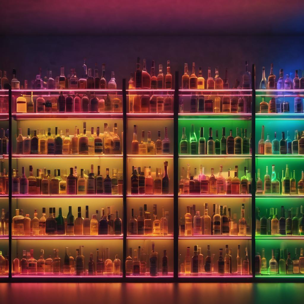 wide range of liquor 
